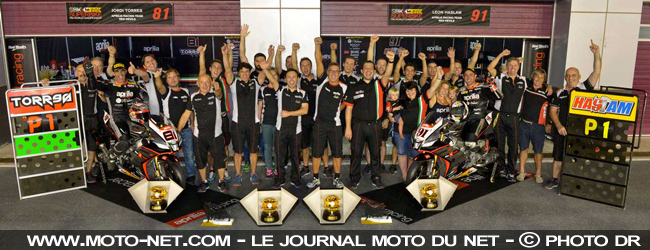  Team Aprilia Red Devils - WSBK Qatar (13 sur 13) Déclarations des pilotes de Superbike à Losail