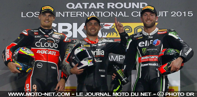  Davies, Haslam et Sykes - WSBK Qatar (13 sur 13) Déclarations des pilotes de Superbike à Losail