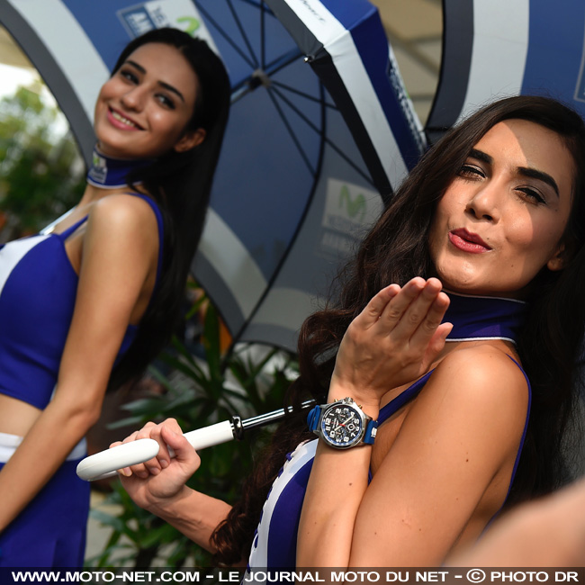 Moto GP : l'umbrella girl la plus sexy du GP de Malaisie