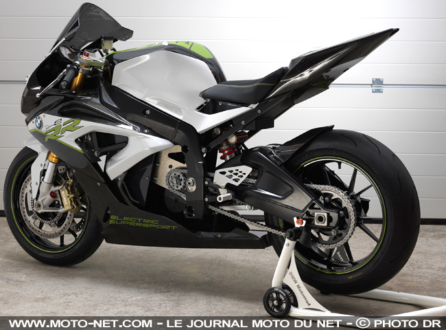 BMW eRR : le prototype de moto sportive électrique sur base de S 100 RR