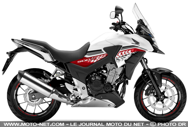 Nouveau trail Honda CB500X 2016