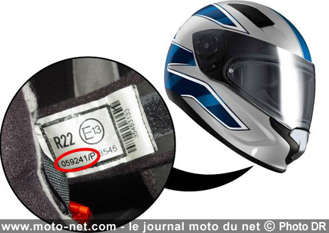 BMW rappelle ses casques Helmet Sport pour un problème d'homologation