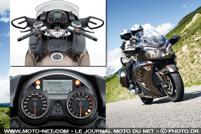 Nouveautés 2015 EICMA : menues évolutions pour la Kawasaki GTR 1400 2015