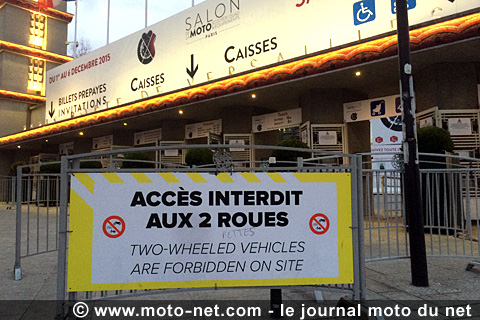 La Sécurité routière s'adresse aux visiteurs du Salon de la moto de Paris
