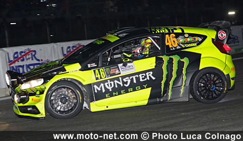 Valentino Rossi remporte son 4ème Monza Rally Show