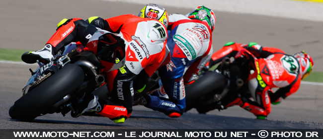  Fores, Hayden et Giugliano - WSBK Espagne (3 sur 14) Déclarations des pilotes World Superbike à Aragon