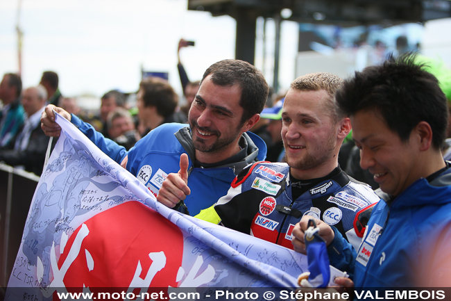 Galerie photo 24 Heures Motos 2016 - 06 : arrivée et podiums