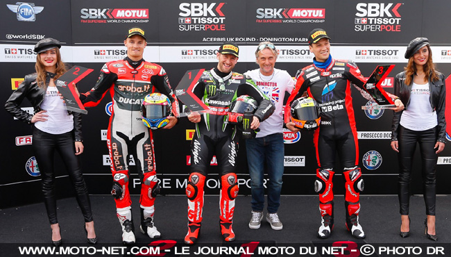 Davies, Sykes, Fogarty et Savadori - WSBK Grande-Bretagne (7 sur 13) Déclarations des pilotes World Superbike à Donington Park