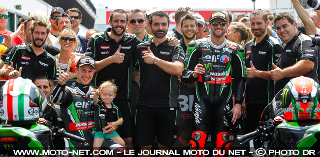  Kawasaki Racing Team - WSBK Italie (8 sur 13) Déclarations des pilotes World Superbike à Misano