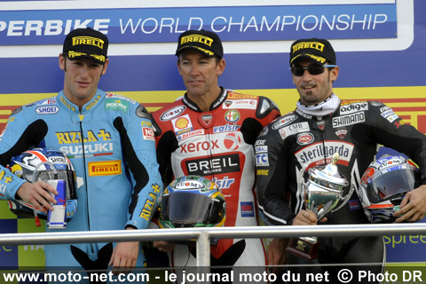  Sykes, Bayliss et Biaggi en 2008 - WSBK : Sykes prolonge deux ans chez Kawasaki