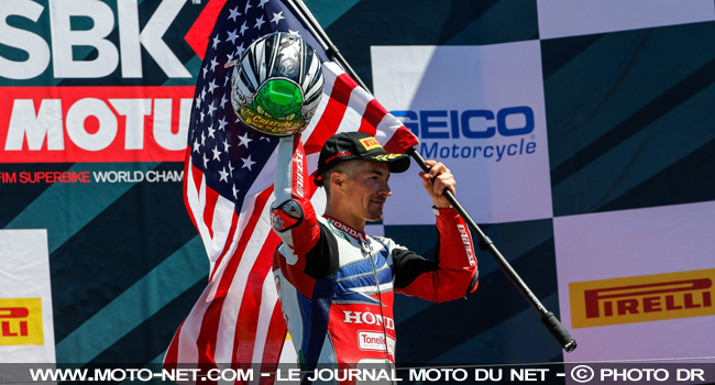 Hayden 3ème - WSBK États-Unis (9 sur 13) Déclarations des pilotes World Superbike à Laguna Seca