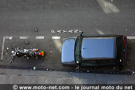 Verbalisation abusive des deux-roues : action de la FFMC pour le stationnement à Paris