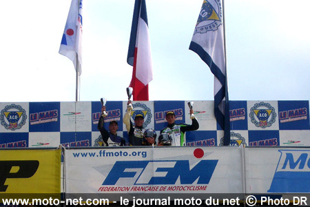 Première épreuve du Championnat de France Superbike au Mans
