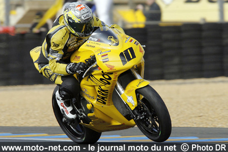Première épreuve du Championnat de France Superbike au Mans