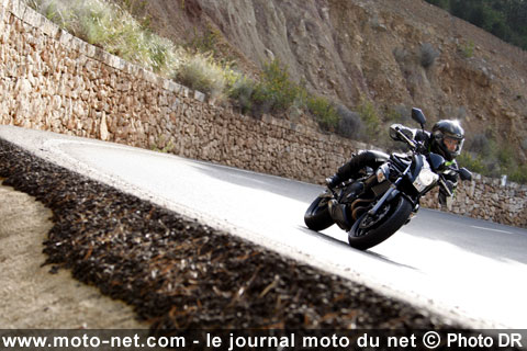 Essai Kawasaki ER-6N 2009 : peaufinée pour mieux régner !