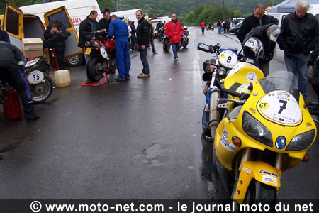 Championnat du monde des rallyes 2007, Belgian Moto Tour : première étape, après la pluie... la pluie !