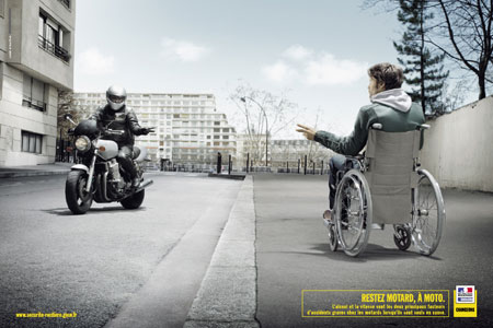 Restez motard, à moto : nouvelle campagne de la sécurité routière