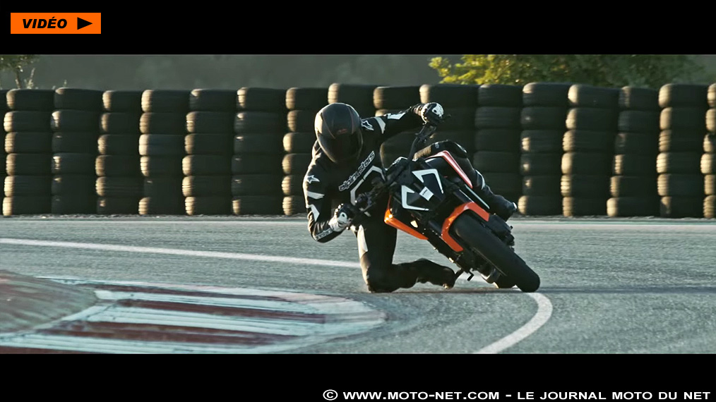 Vidéo moto KTM : le proto 790 Duke sur la bonne trajectoire ?
