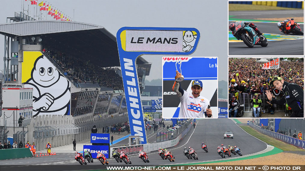 Légère baisse de fréquentation pour le GP de France Moto 2019 au Mans