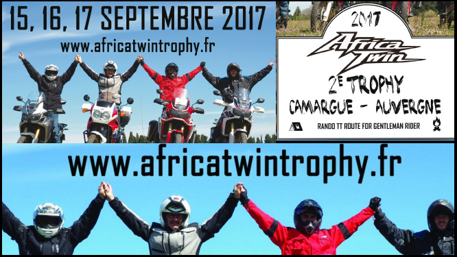 Deuxième édition de la rando Africa Twin Trophy