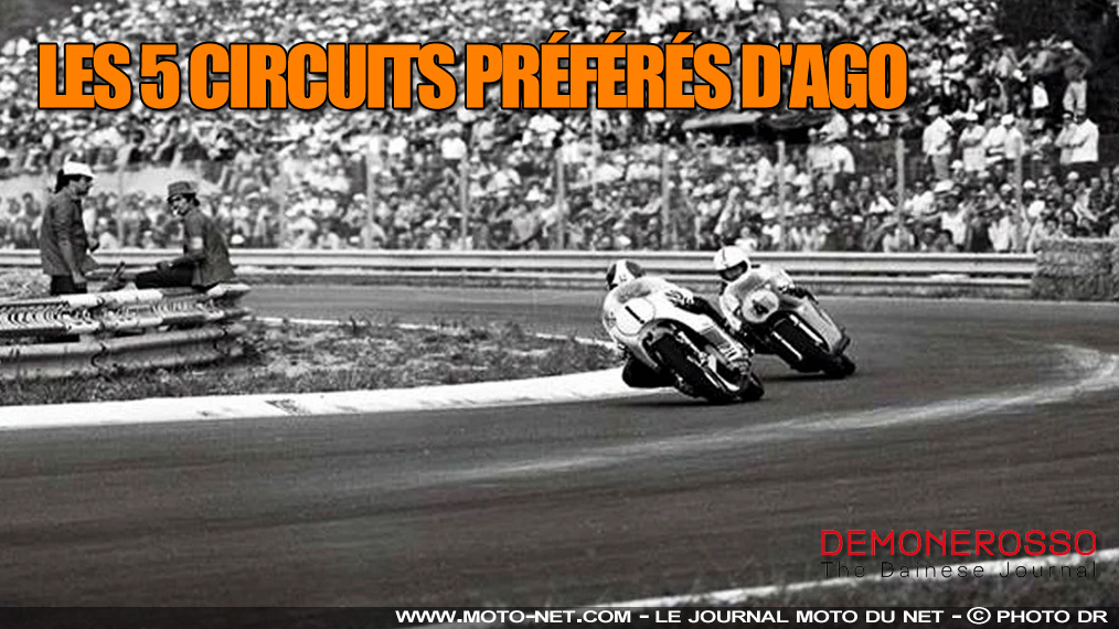Le Top 5 des meilleurs circuits moto selon Giacomo Agostini