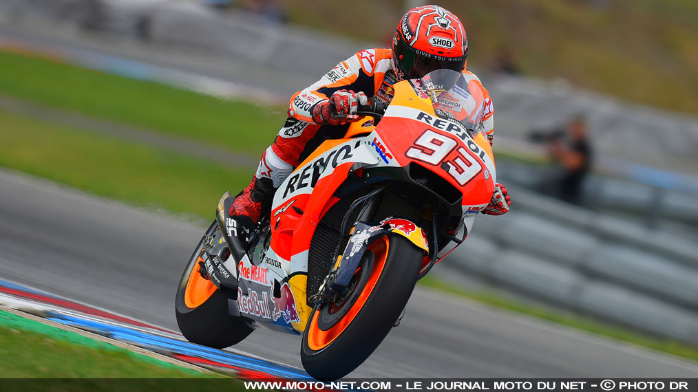 GP de Rép. tchèque MotoGP - Marquez (1er) : "Ma seule chance était de passer au box"