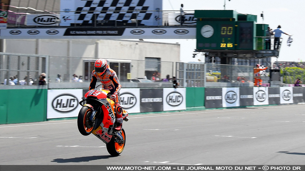 GP de France MotoGP - Marquez (1er) : "Mon approche était un peu différente"