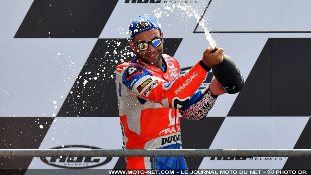GP de France MotoGP - Petrucci (2ème) : "C'était un super dimanche"