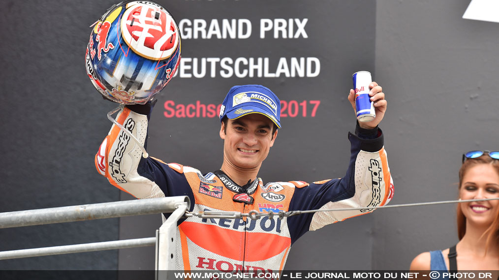 GP d'Allemagne MotoGP - Pedrosa (3ème) : Je m’attendais à être un peu plus compétitif