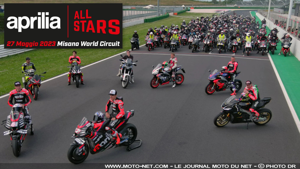 L’Aprilia All Stars 2023 maintenu ce samedi en soutien à l’Émilie-Romagne