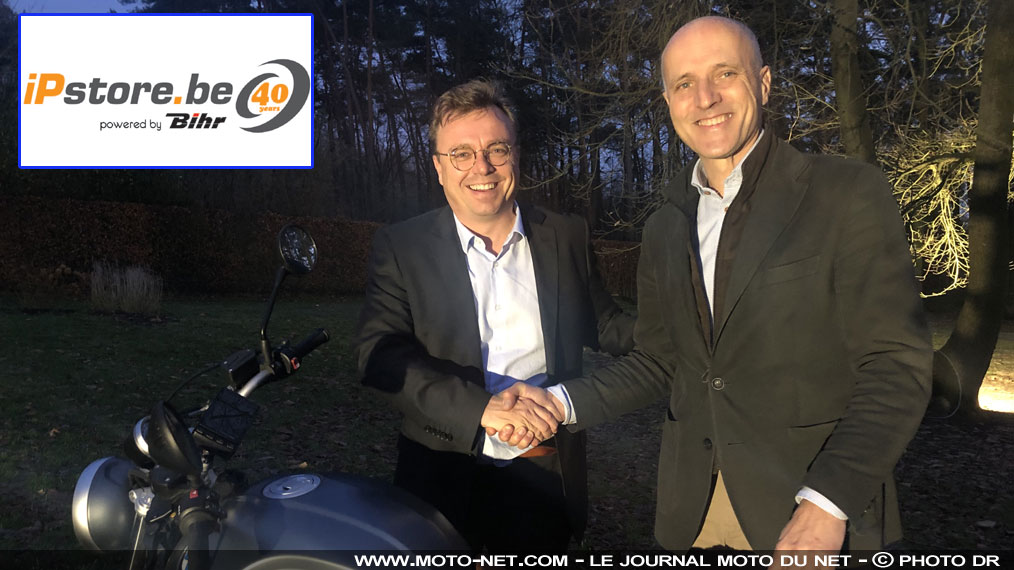 Bihr rachète IP Store, leader de la distribution du pneu moto en Belgique