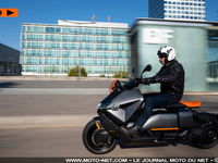 Essai vidéo du scooter électrique BMW CE-04