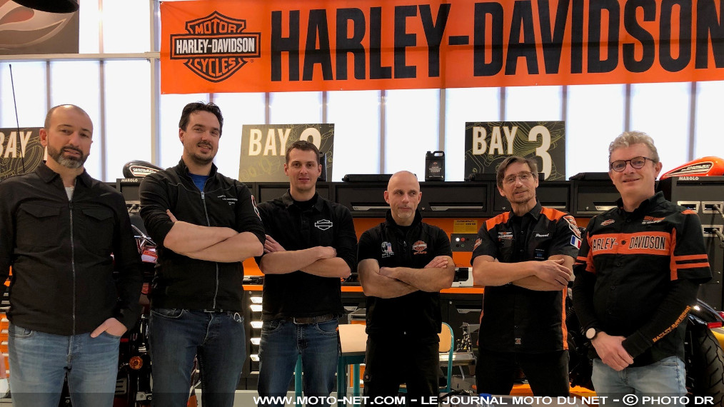 Le meilleur mécano Harley-Davidson de France bosse chez HD Borie