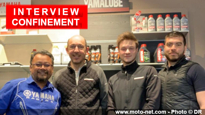 Confiné avec... Vincent Creuzet, responsable commercial de la concession Yamaha 4en1