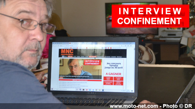 Confiné avec... Marc Troussard, pilote de rallyes routiers moto