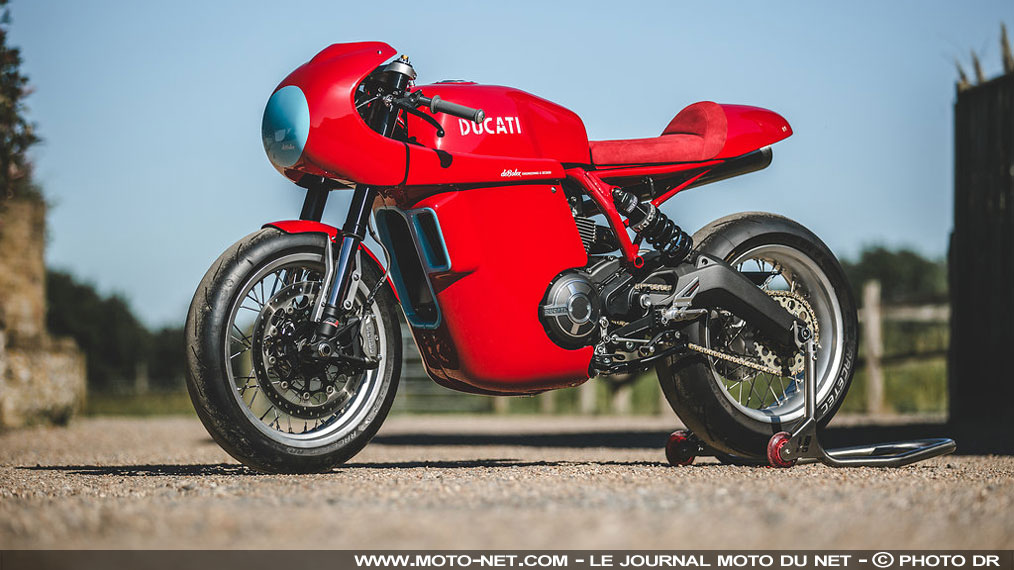 Prépa moto : la Ducati 803 du préparateur anglais deBolex