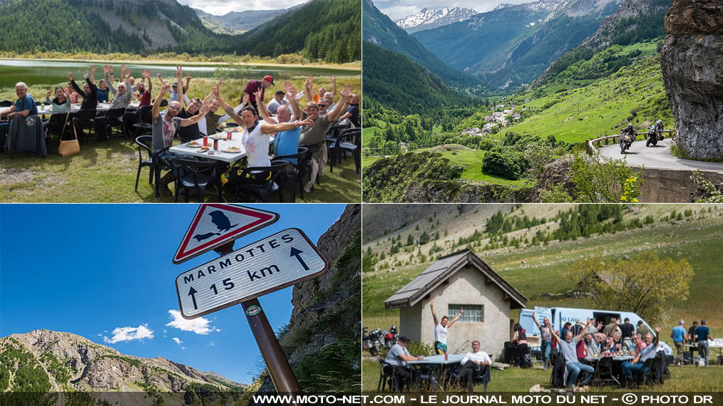 Des déjeuners secrets pour motardes à l'Alpes Aventure Motofestival 