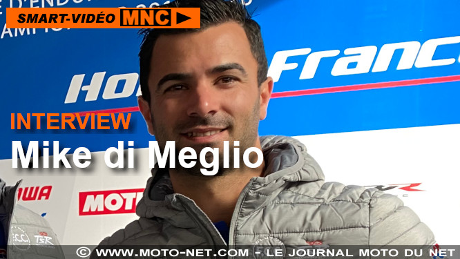 Interview de Mike di Meglio à propos de la nouvelle Honda en championnat du monde d'endurance EWC