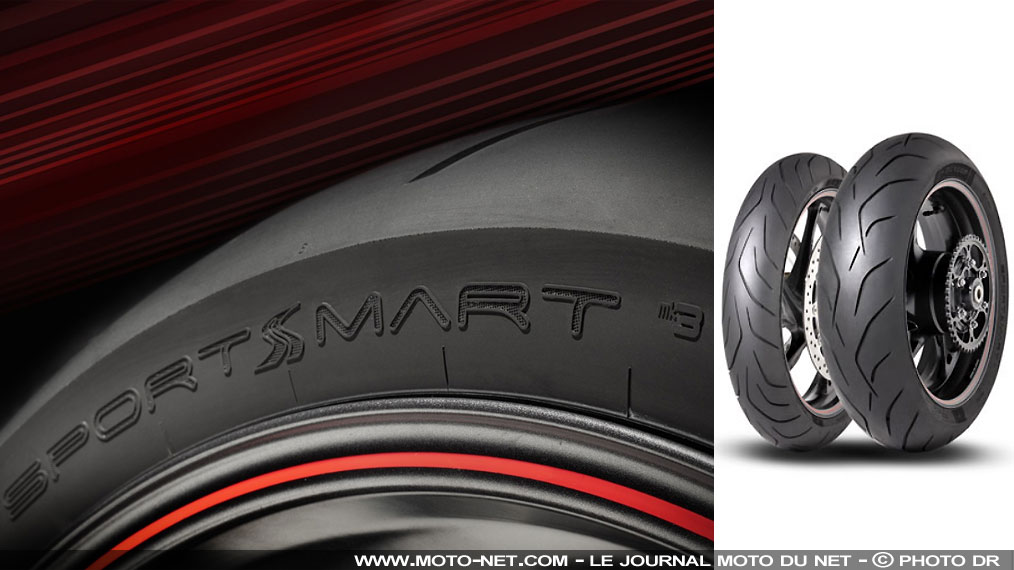 Le pneu Dunlop SportSmart Mk3 désormais en 160/60/17