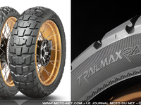 Nouveau pneu trail Trailmax Raid : Dunlop fait du 50/50