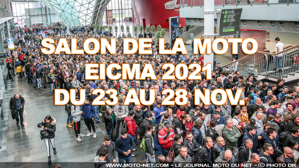 Nouvelles dates : le salon de la moto Eicma 2021 décalé à fin novembre 