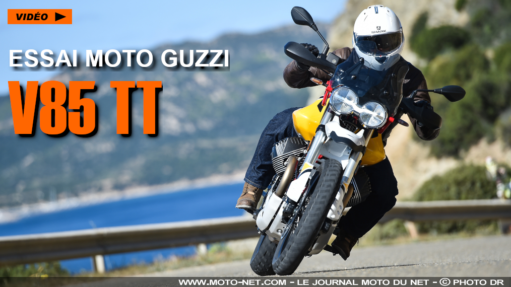 Essai vidéo de la Moto Guzzi V85 TT
