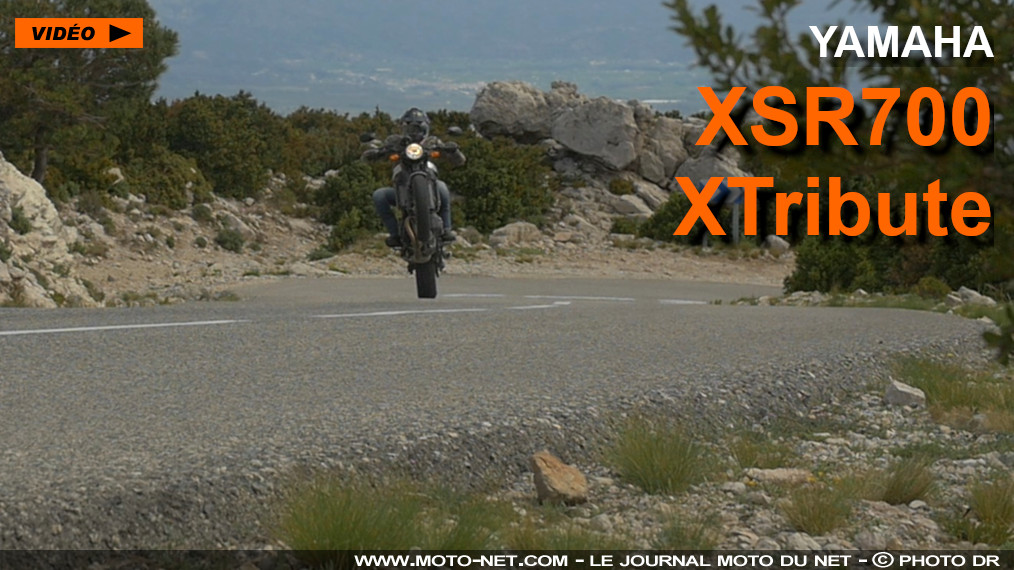 Essai vidéo de la Yamaha XSR700 XTribute
