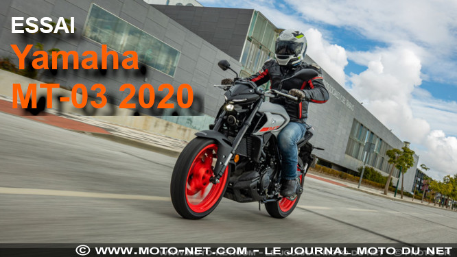 Essai Yamaha MT-03 2020 : A2 doigts d'une grande moto