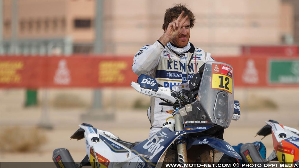 Dakar moto étape 8 : chute éliminatoire pour Xavier de Soultrait (Husqvarna)