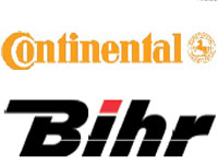 Bihr distribue les pneus moto et scooter Continental