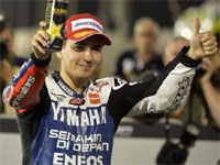 GP du Qatar - Moto GP : Lorenzo bat Stoner à l'usure