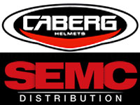 La SEMC distribue les casques moto et scooter Caberg