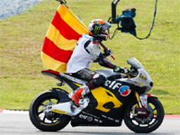 Course Moto 2 à Sepang : Vinales vainqueur, Rabat champion du monde