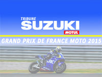 Suzuki bichonne ses fans au Grand Prix de France Moto GP